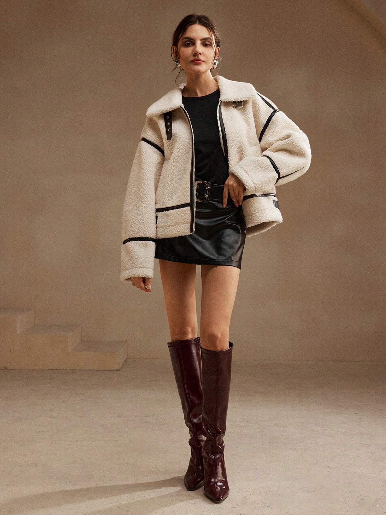 Auréline płaszcz – miękkie ciepło z nutą luksusu