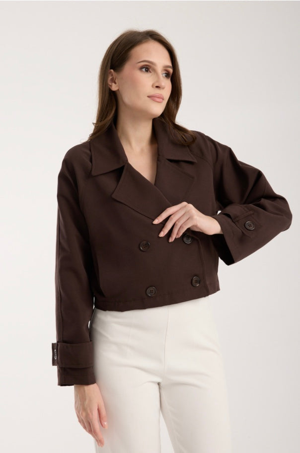 Celina Trench – Cropped. Nowoczesna. Z klasą.